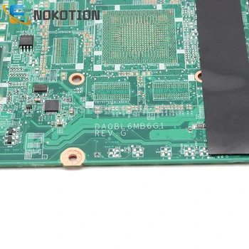 NOKOTION nešiojamojo kompiuterio motininė plokštė, skirtas Toshiba satellite L650 L655 A000075380 31BL6MB0000 DA0BL6MB6G1 PAGRINDINĖS plokštės HM55 DDR3 Nemokamai CPU