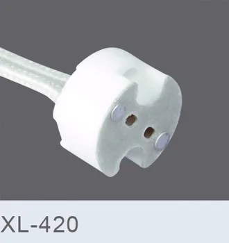 10vnt/daug, MR16 MR11 GU5.3 G5.3 lempose sujungikliai, kabelių, lempa MR16 Lizdas MR16 bazė lempos montavimo nustatyti turėtojo 10cm Silicio kabelis