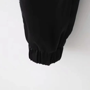 Mados moterų leopardas spausdinti kratinys pieštuku kelnės atsitiktinis lady laisvas kelnes streetwear retro patogiai kelnės P670