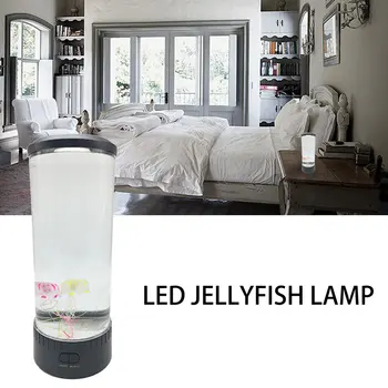ICOCO Vidutinis medūzos lempa LED spalva keičiasi namų puošybai naktį šviesos Akvariumas Medūzų Stiliaus Led Lempos