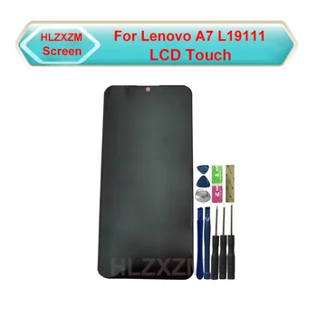 Lenovo A7 L19111 LCD Ekranas Su Jutikliniu Ekranu, skaitmeninis keitiklis Asamblėjos Pakeitimo Įrankiais+3M Lipdukas