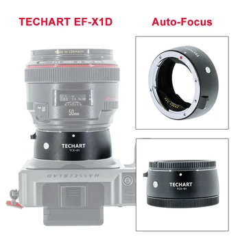 TECHART TCX-01 Objektyvo adapterio žiedas Canon EF objektyvo Hasselblad X1d X1DII Fotoaparato AF Automatinis fokusavimas adapterio žiedas