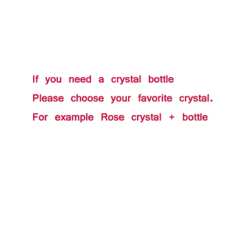 Naujas Produktas Visų Rūšių Natūralus Kvarco Kristalas Brangakmenio Stiklo Eliksyras Vandens Butelis Taškas Su Crystal Lazdelė Gydymo