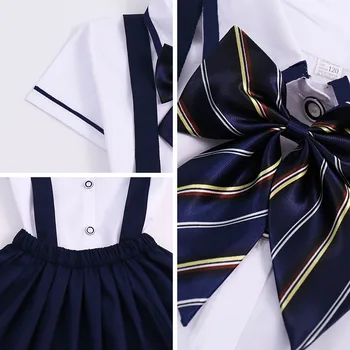 Vaikai Sailor Apranga Kostiumas Rinkinys Sexy Japonų Jūreivis Mokyklos Vienodos Kostiumas Berniukų, Mergaičių Drabužių Dydis 13 12 11 10 9 8 7 6 5 4 Metų