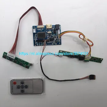 HDMI LVDS LCD Valdiklio plokštės+Apšvietimas Inverter+30Pins Kabelis Ipad 2 1024X768 9.7