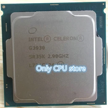 Naujas ir originalus Intel G3930 CPU 2.9 G 51W 2 Šerdys 2 Temas 1151 14NM HD610 DDR4 KOMPIUTERIO cpu Procesorius
