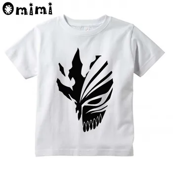 Vaikai Balinimo Kurosaki Ichigo Japonų Anime Dizaino Marškinėliai Berniukams ir Mergaitėms Labai Atsitiktinis trumpomis Rankovėmis Viršūnes Vaikų Juokinga T-Shirt