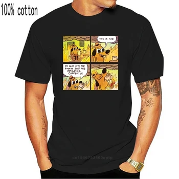 Tai yra gerai (4 Skydelis Komiksų) marškinėliai tai gerai, meme bauda šuo bitcoin ethereum litecoin cryptocurrency juokinga btc