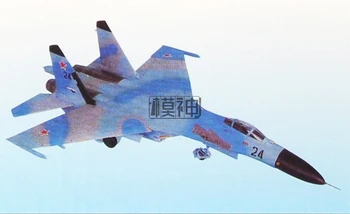 1/48 Karinių Orlaivių Surinkimas Modelis Moderni rusijos Oro Pajėgos Su-27 Sparno B Kovotojas