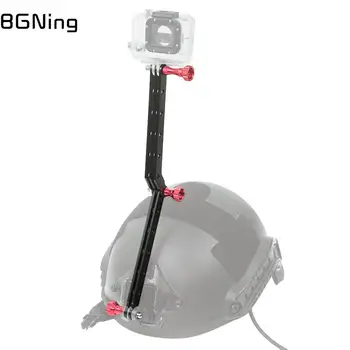 CNC Šalmas Selfie Stick Išplėtimo Juostos Aukščio Kalno Rankos už Gopro 9 OSMO už Insta360 VIENAS R Veiksmų Fotoaparatų Priedai