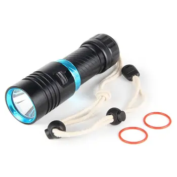 Nešiojamų LED Nardymo Žibintuvėlis Elektros Povandeninis Žibintuvėlis atsparus Vandeniui Nardymo Žibintų Šviesos Lempos Lauko Veikla E7CB