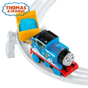 Thomas ir Draugai Elektrinio Traukinio Žaislas Vaikams, Plastikiniai Geležinkelio Statybos Sekti Automobilio Žaislų Kolekcija Traukinio Thomas DHC78