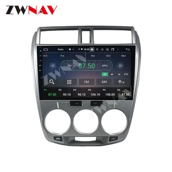 ZWNAV Automobilio garso sistemos Honda miestas 2006-PX6 Android 10.0 CARPLAY Car DVD GPS Navigacijos Grotuvas Deckless Radijo Headunit Wifi