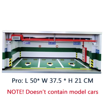 1:18 Lydinio Modelio Automobilių Modeliavimo Požeminis Garažas (Už 3 modelio automobiliai) automobilių Stovėjimo Aikštelė, Vietos Arenoje Ekranas