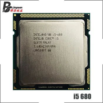 Intel Core i5-680 i5 680 3.6 GHz, Dual-Core CPU Procesorius 4M 73W LGA 1156