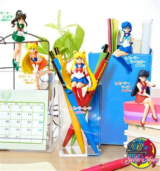 6cm 5vnt/set Sailor Moon Ami Mizuno Kinas Makoto veiksmų skaičius, Žaislų Kolekciją Filmą modelis miela mergina vaiko Anime elektroninių pet