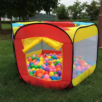 Nešiojamų Žaisti Vaikams Telšių Vaikų Patalpų Lauko Vandenyno Ball Pool Lankstymo Cubby Žaislai Pilis Enfant Kambario Namas Dovana Vaikams